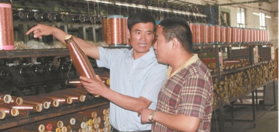 领头雁领着穷村百姓创业来 记江苏