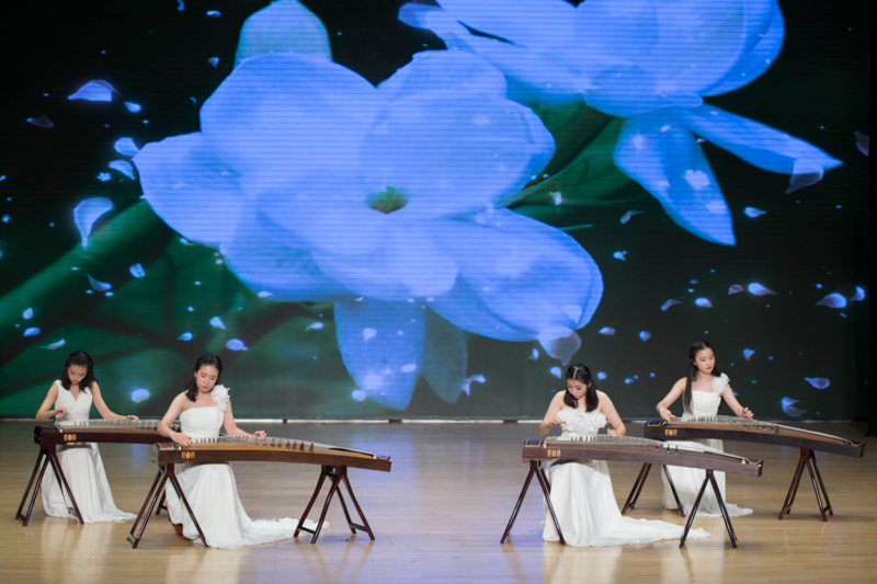 《战台风》,《雪山春晓》,《茉莉花》等9首古筝曲,用音乐点燃爱的烛火
