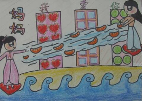 徐州市九里山实验学校小学生"童谣配画"作品(一).图片