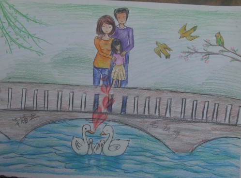 徐州市九里山实验学校小学生"童谣配画"作品(二).图片