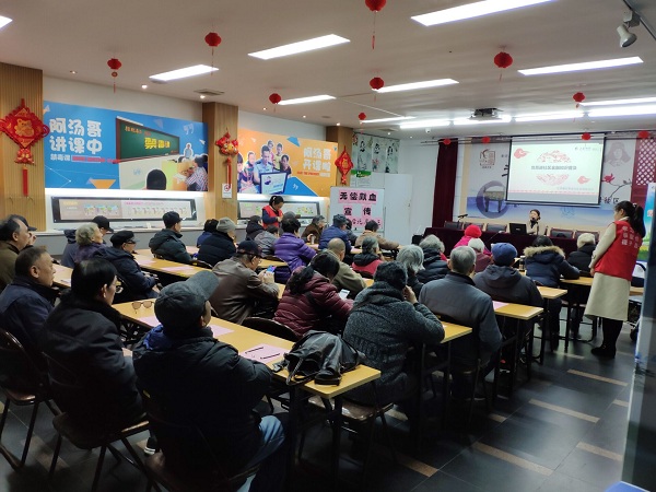 前后北岸社区开展无偿献血宣传活动