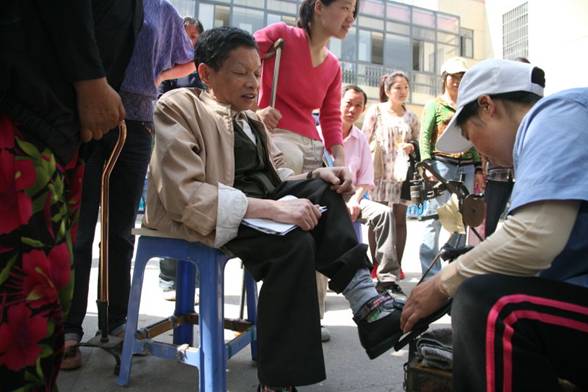 无锡上马墩街道开展 扶残助残、有你有我 志愿