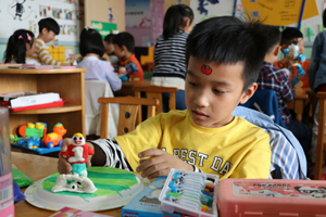 祝塘实验幼儿园开展小足球,大梦想艺术体验活