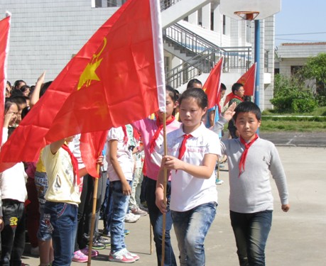 海门市临江小学:红领巾相约中国梦