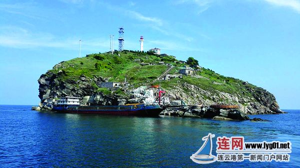 清洁海岸义工团 海岛环保行登上车牛山岛