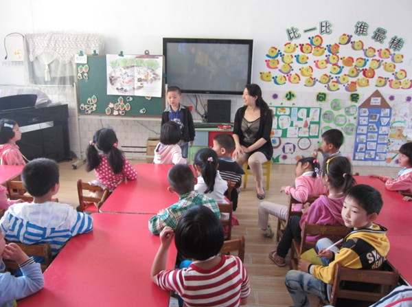 洪泽县机关幼儿园开展大班混班教育活动