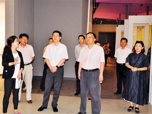 陈涛来淮阴区调研张纯如纪念馆建设情况