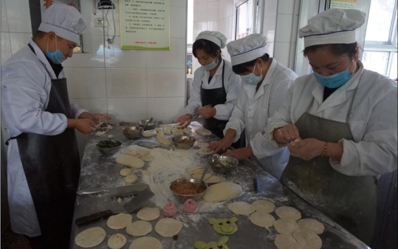 深圳路小学幼儿园开展面点制作大赛