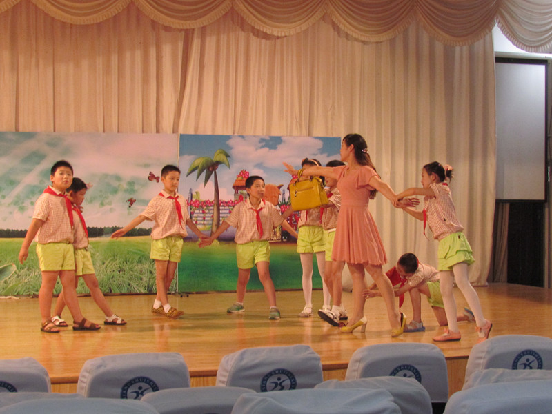 响水县第一小学编创的三个情景剧大赛全部获得