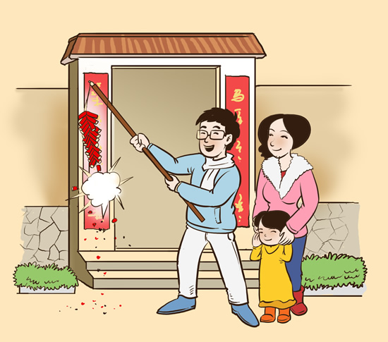 骏马飞腾说马年——马年年俗连环画
